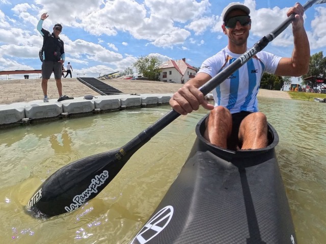 Vernice se meti� en la Final A del K1 1000 en Alemania